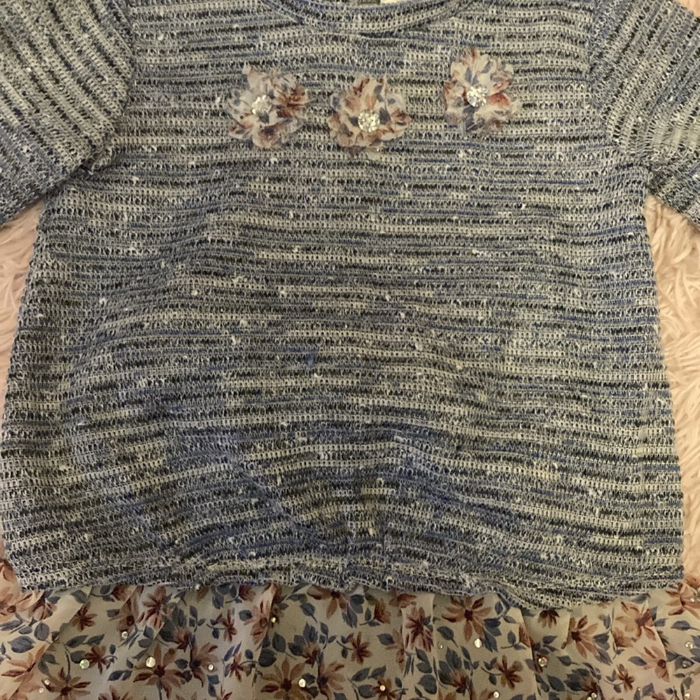 Girls 2 piece floral set - Picture 2 of 6